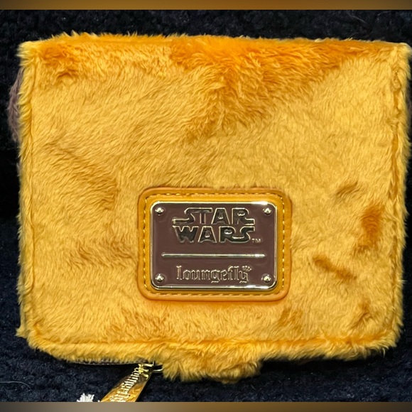 NWT Loungefly Star Wars plush Wicket bi-fold wallet - Picture 8 of 12